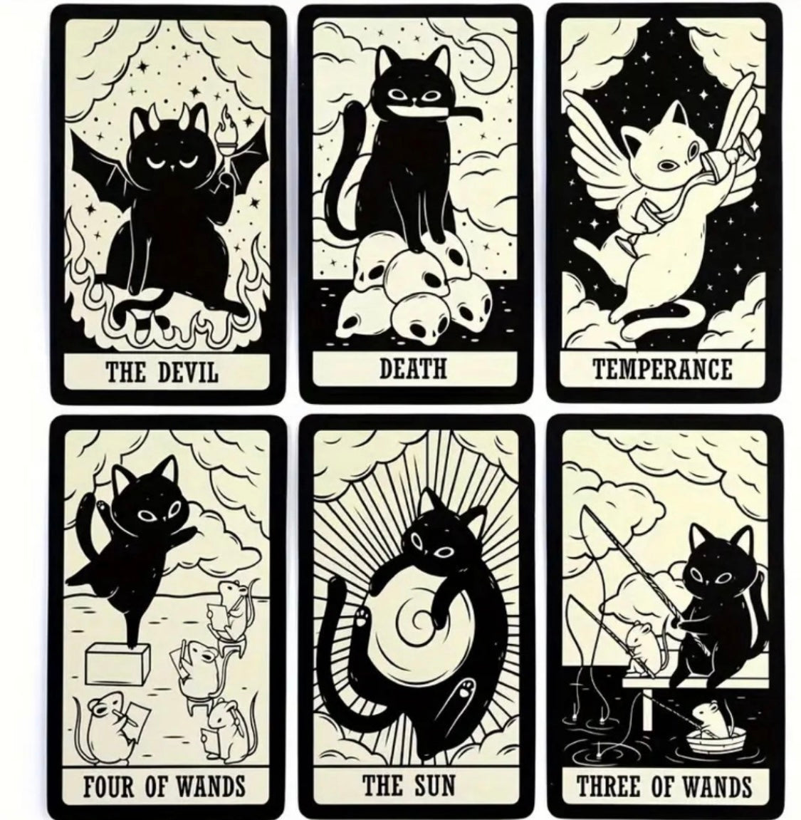 78pc Kitten Tarot cards