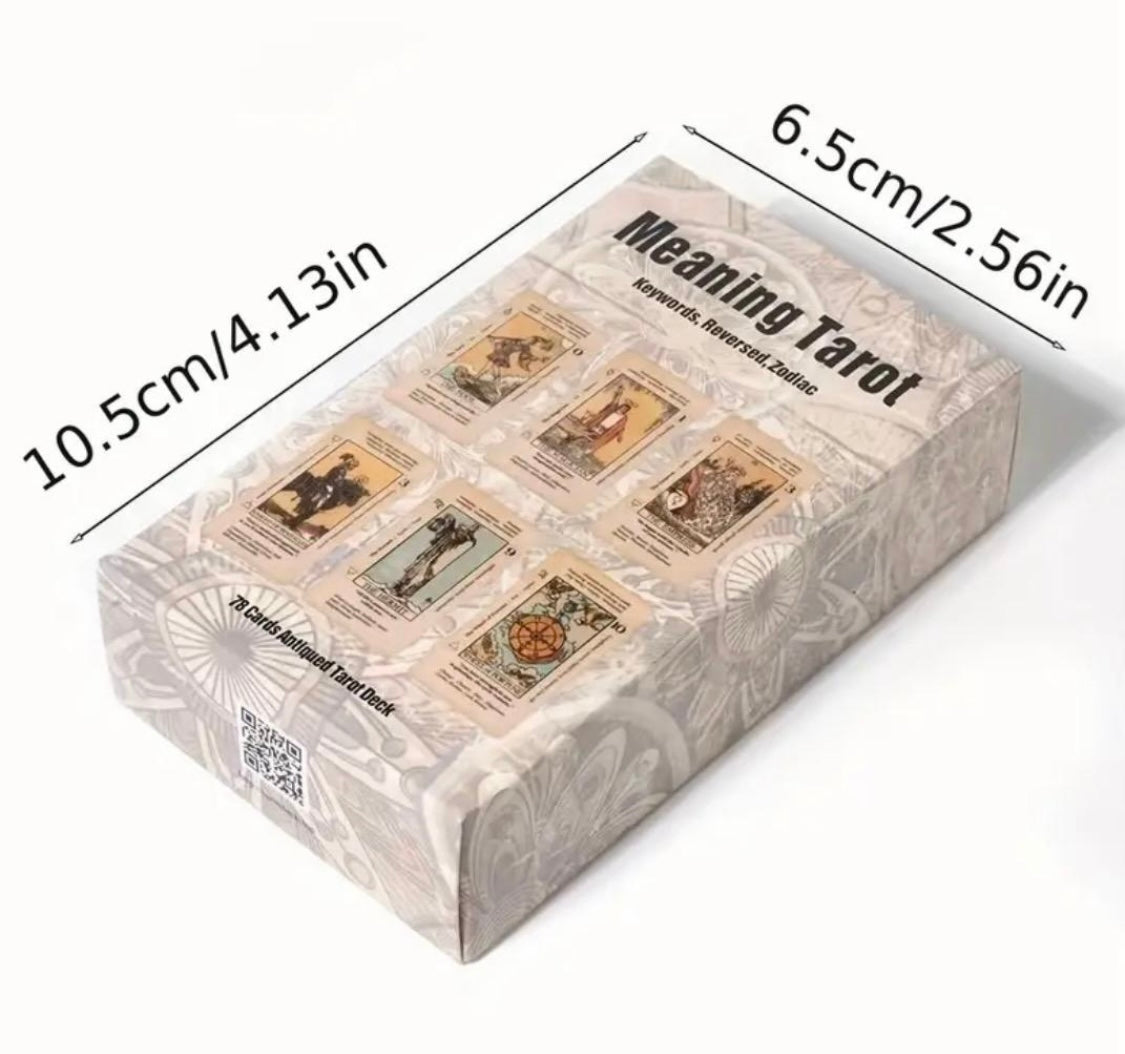 78 piece meaning tarot cards 78-card deck