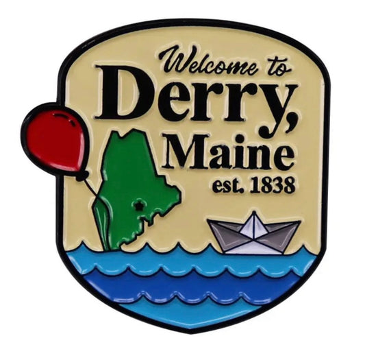 Horror Pennywise enamel pins