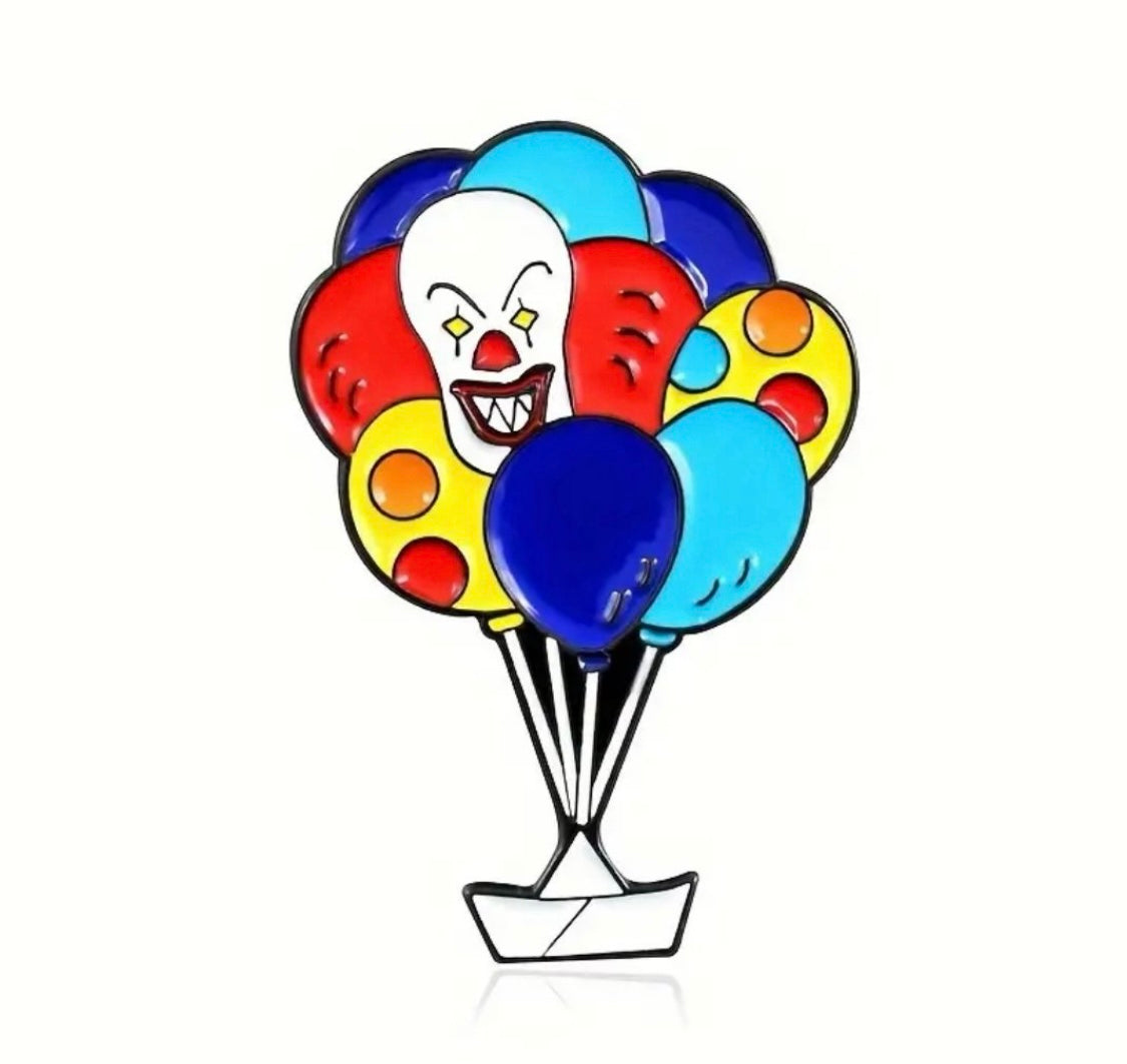 Horror Pennywise enamel pins