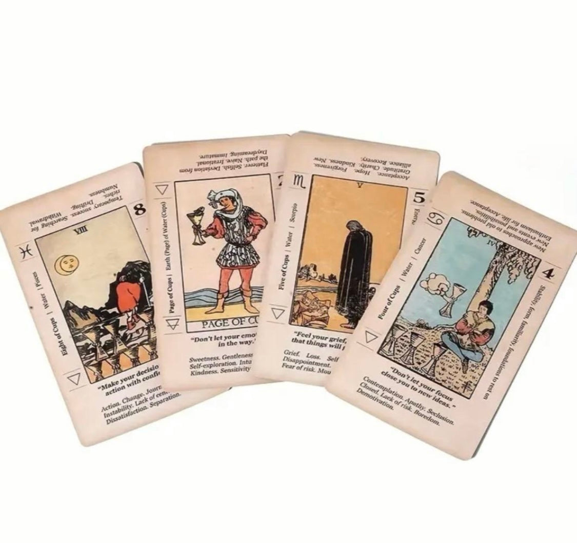 78 piece meaning tarot cards 78-card deck