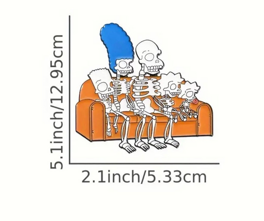 X-Ray funny enamel pin