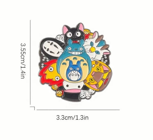 Anime enamel pin