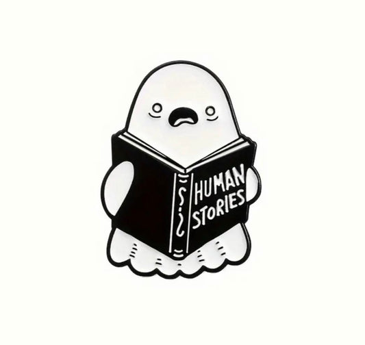 Spooky & Funny Ghost enamel pins