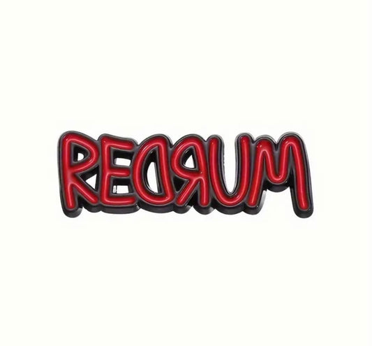 Ticket to Hell, REDRUM enamel pins