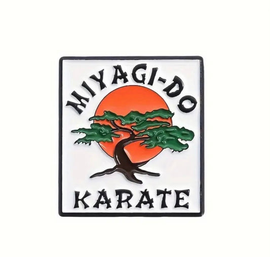 Karate enamel pins (cobra Kai, Miyagi-Do)