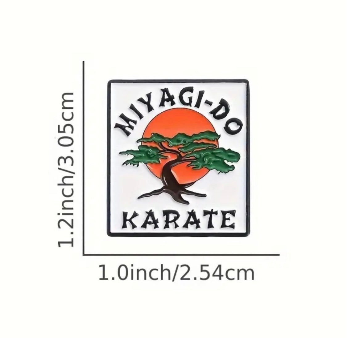 Karate enamel pins (cobra Kai, Miyagi-Do)