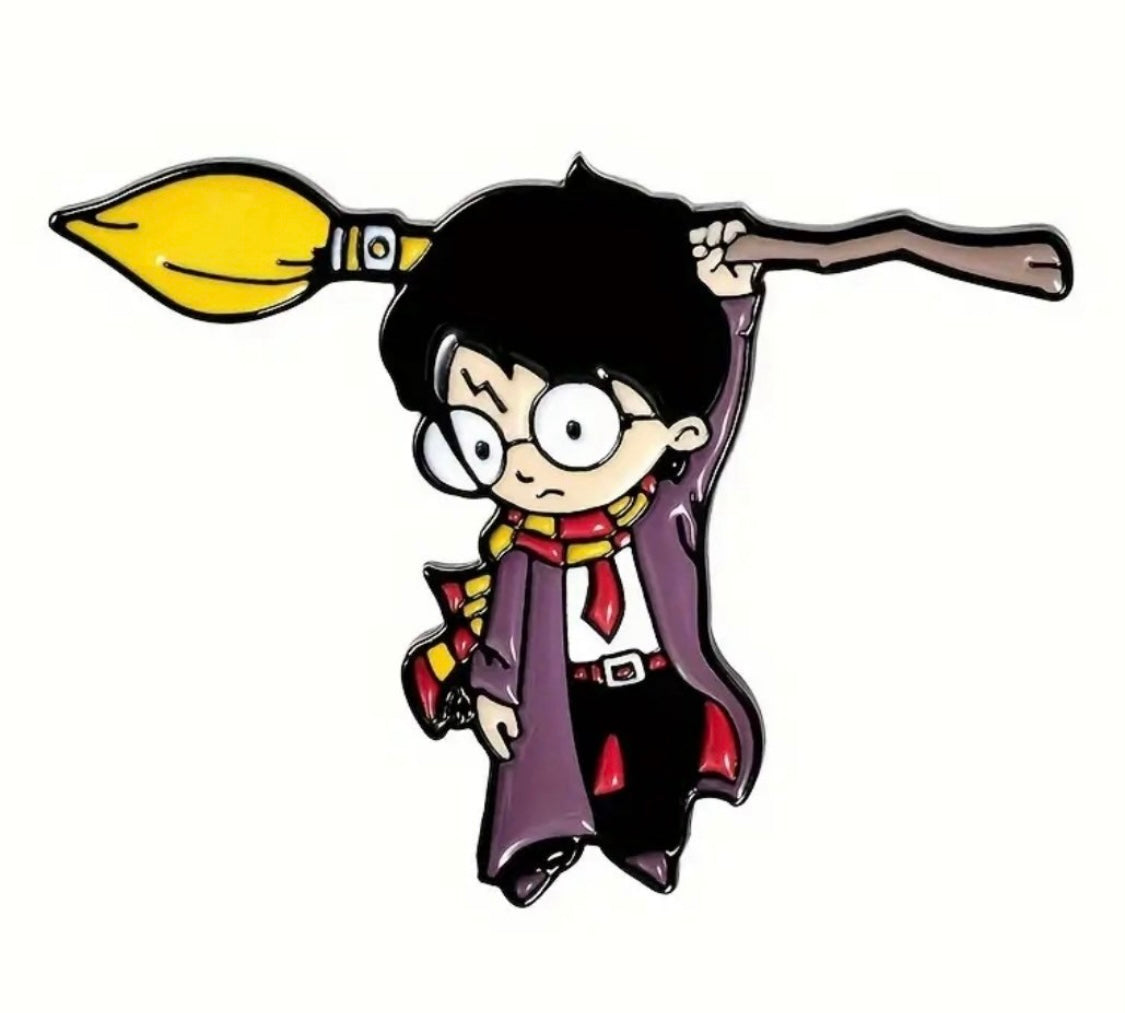 Wizard Harry P. Enamel pins