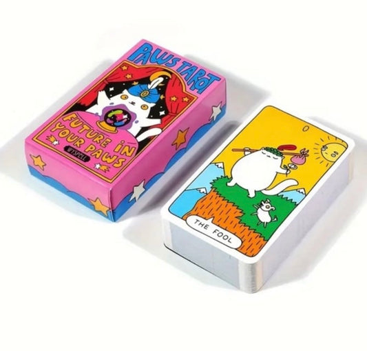 Paws 78pc tarot cards super cute