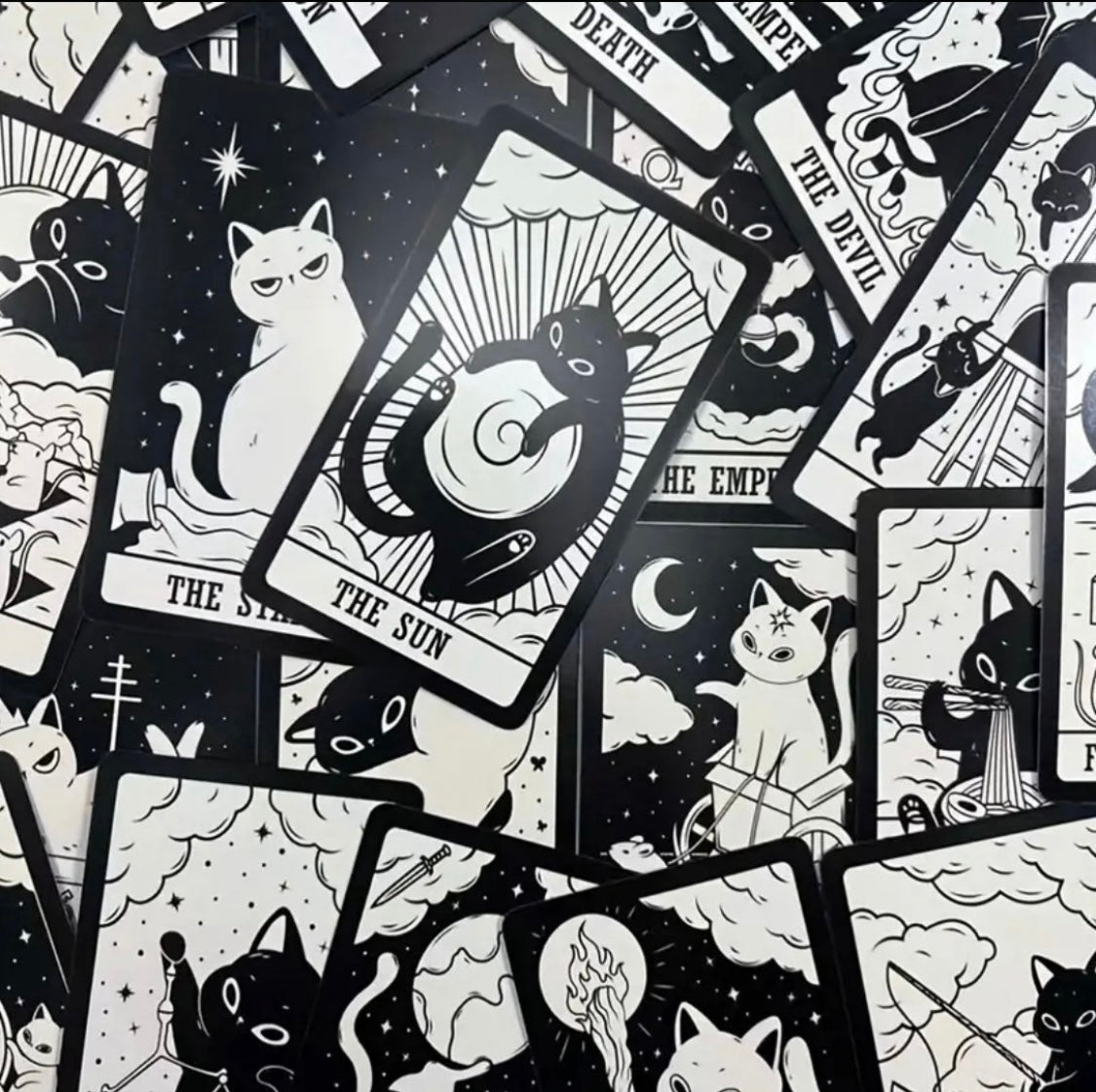 78pc Kitten Tarot cards