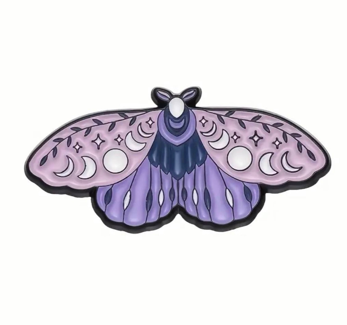 Witchy enamel pins
