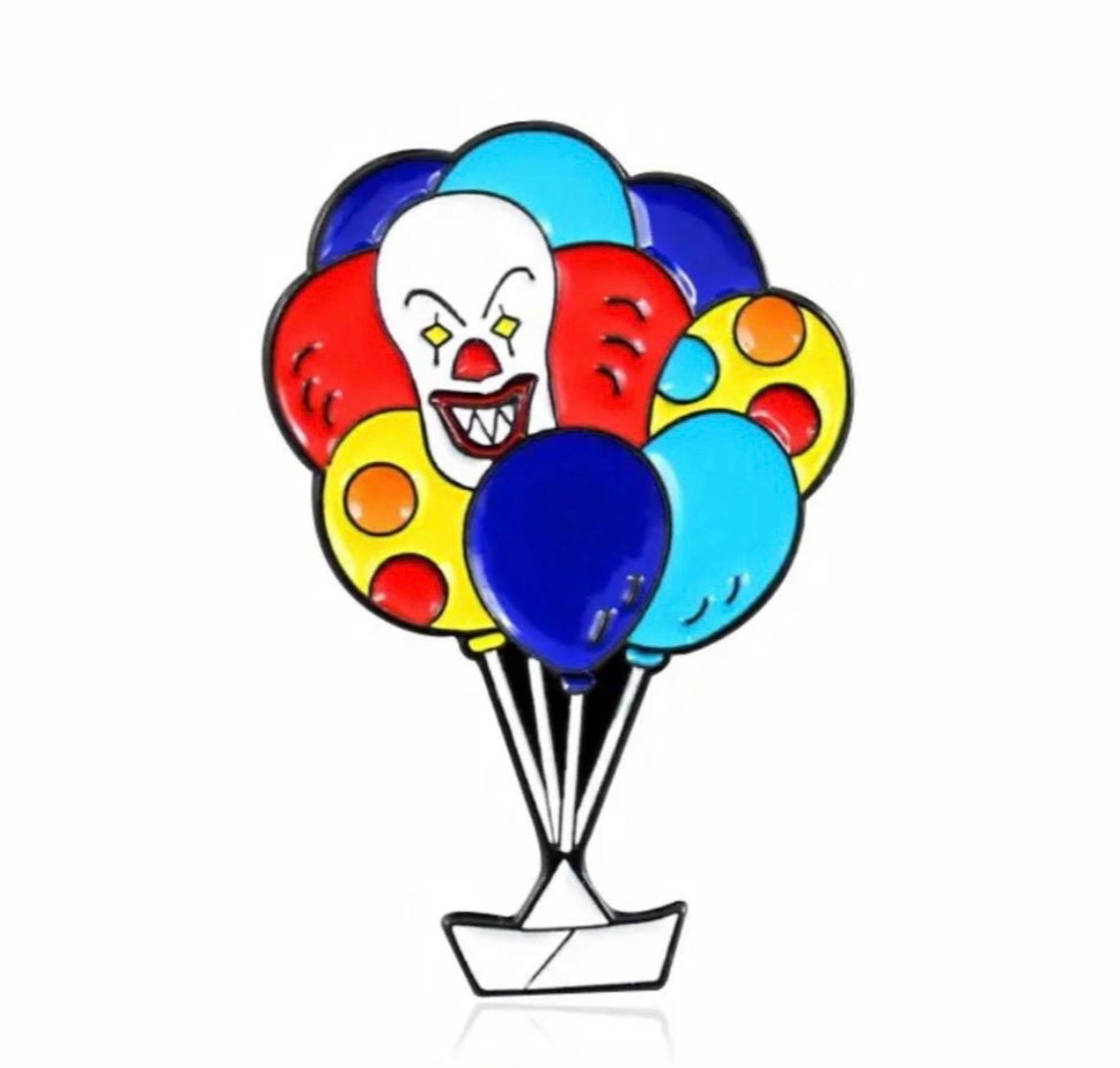 Pennywise balloons enamel pin