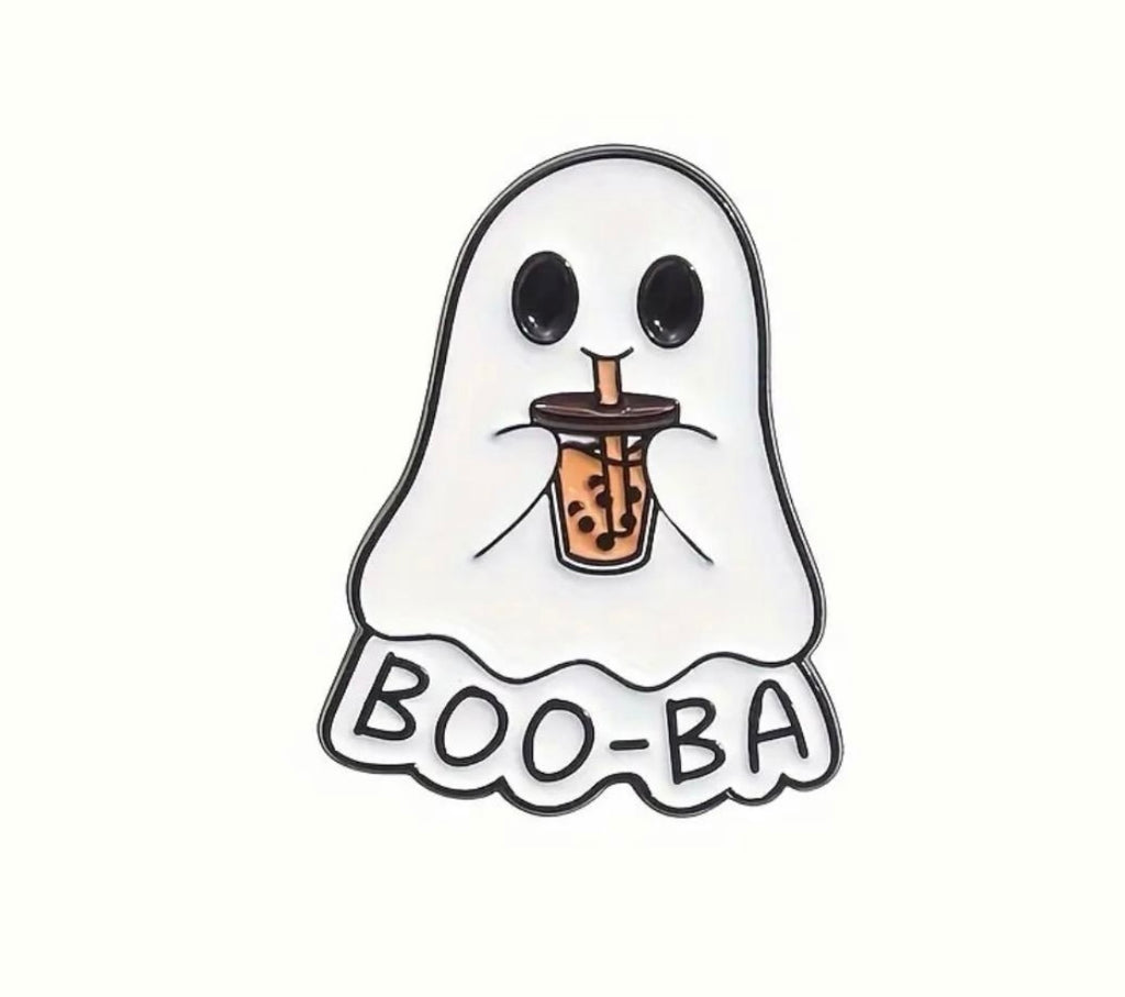 Funny ghosts enamel pins