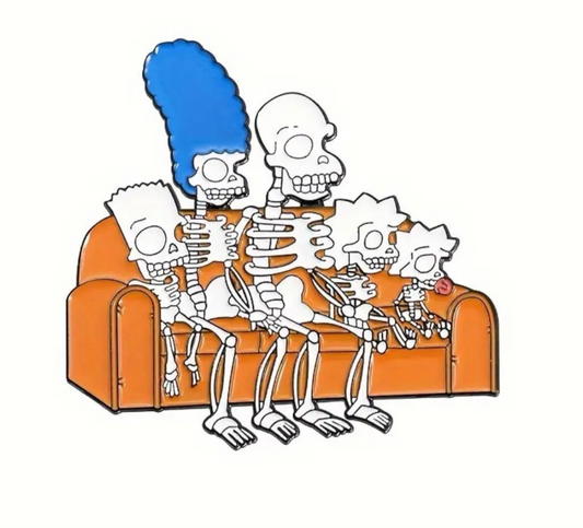 X-Ray funny enamel pin