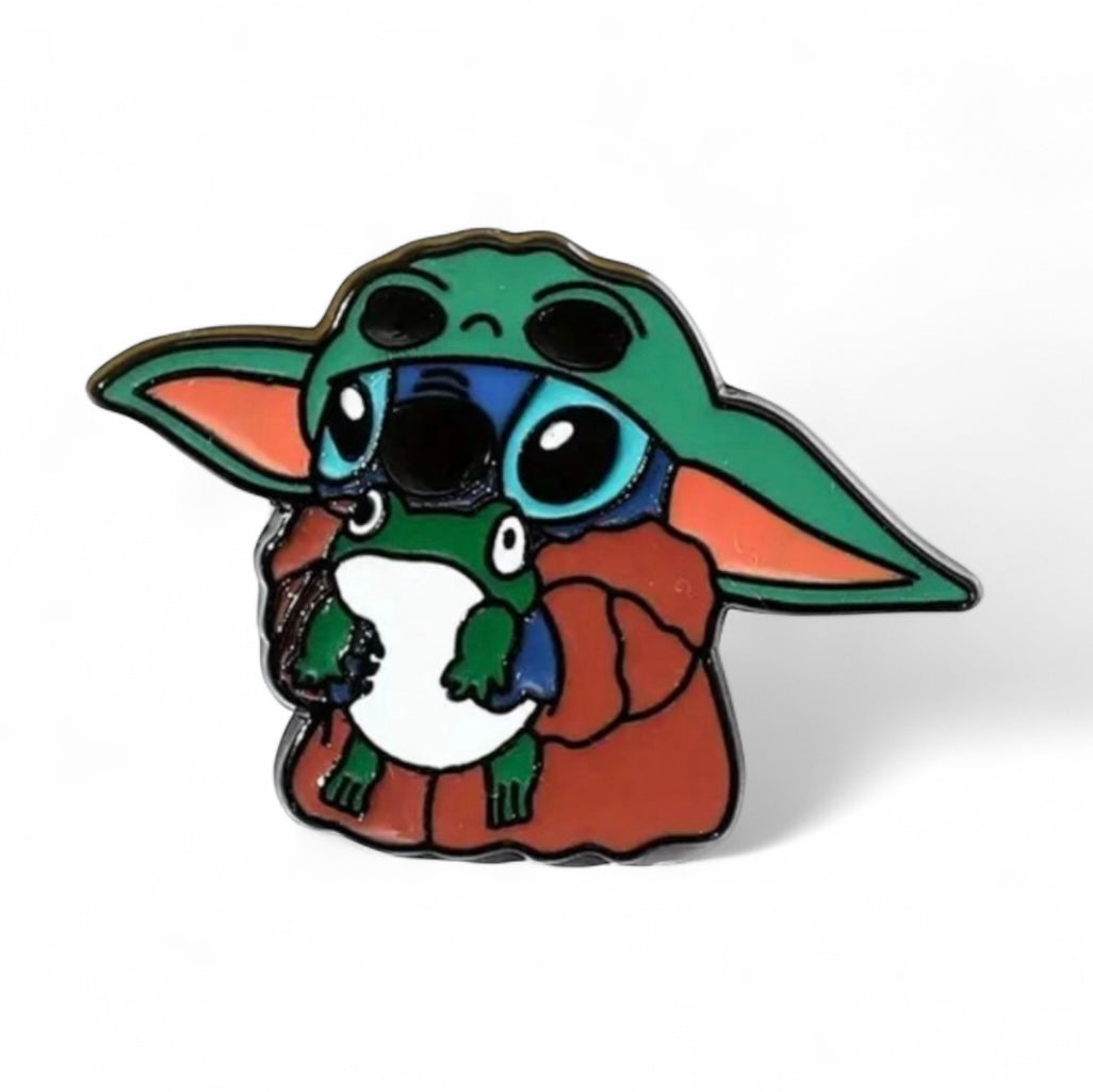 Stitch X Mashup enamel pins
