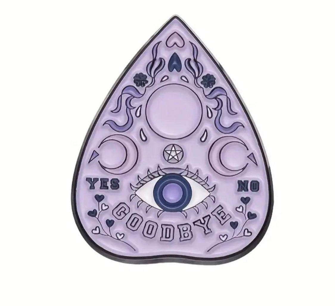 Witchy enamel pins