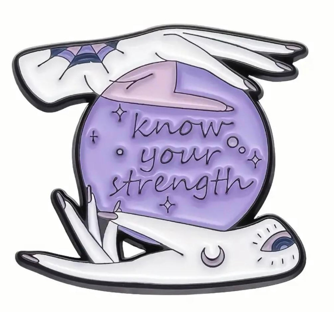 Witchy enamel pins