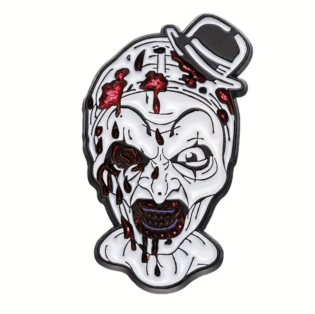Art the Clown enamel pin