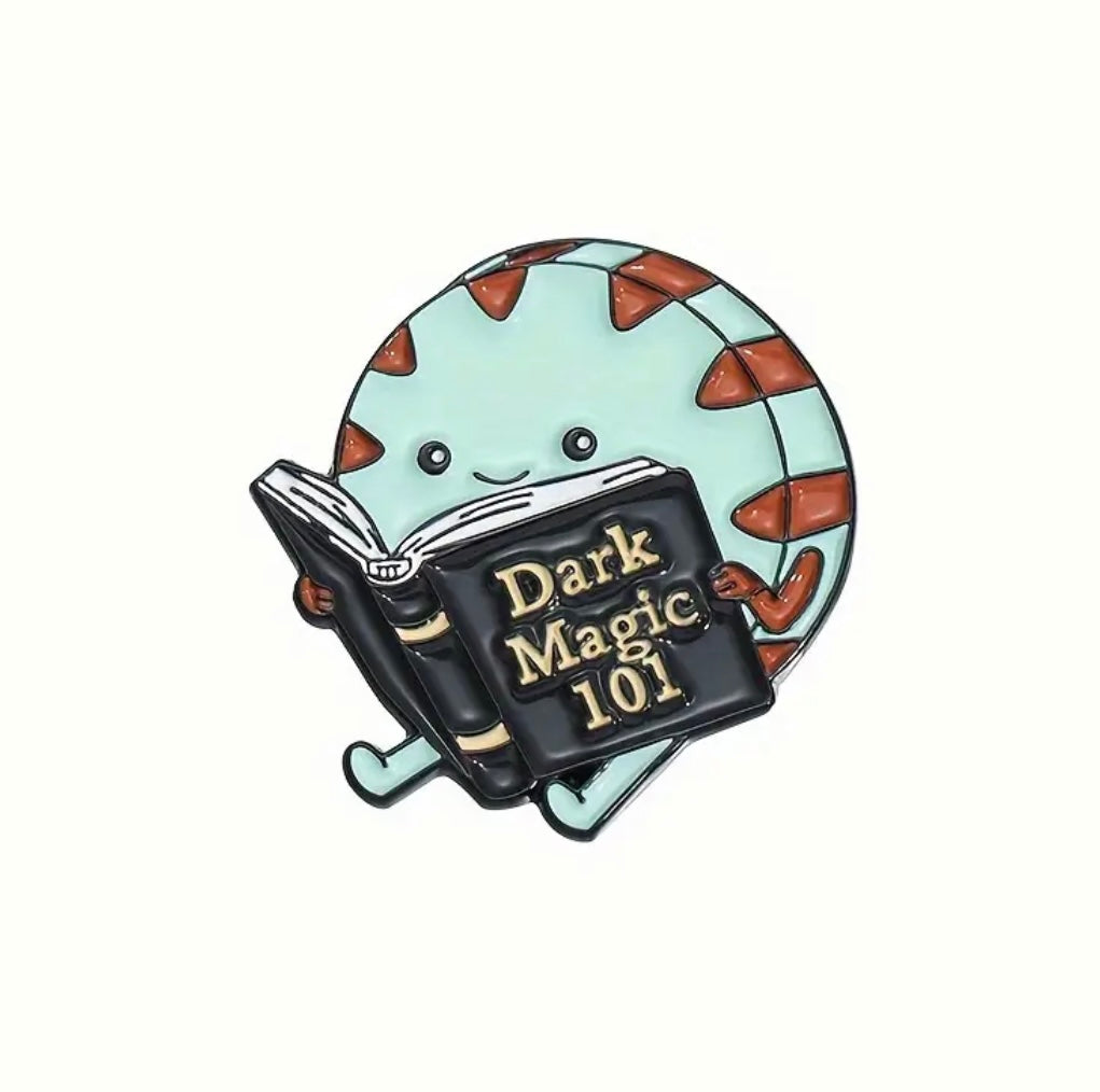 Book Lover enamel pins