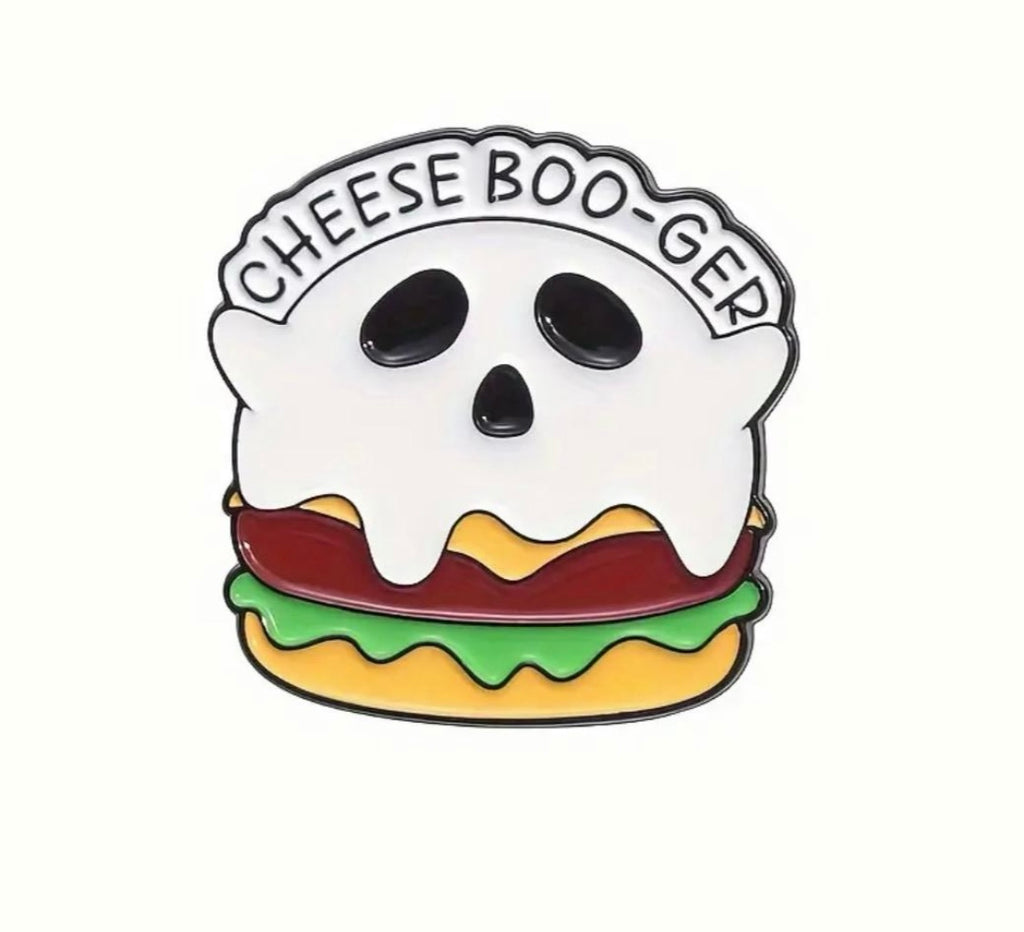 Funny ghosts enamel pins