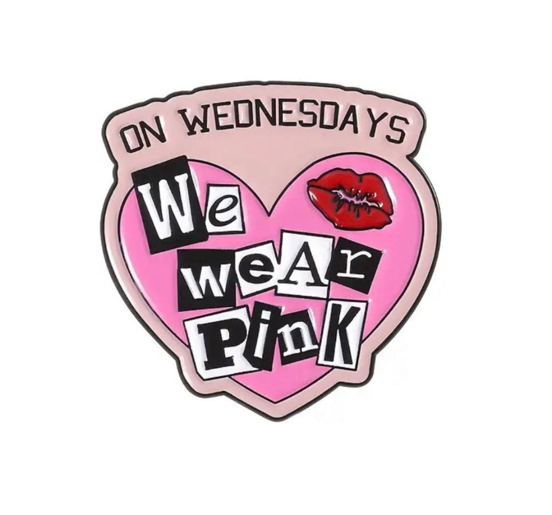 Mean girls enamel pins