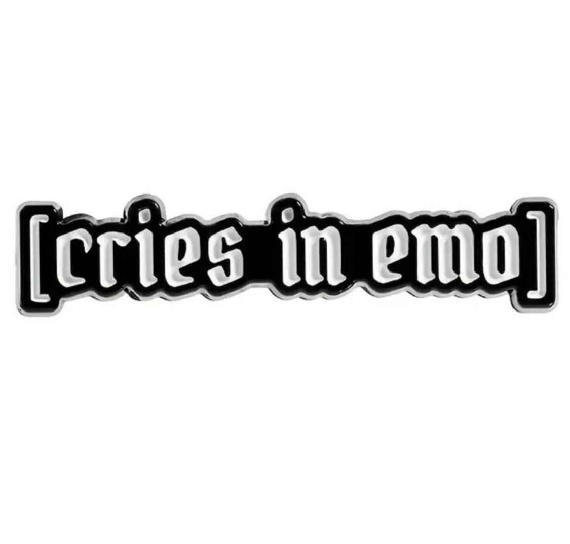 Still Emo Enamel Pins - "Still Emo" & "Retired Emo Kid"
