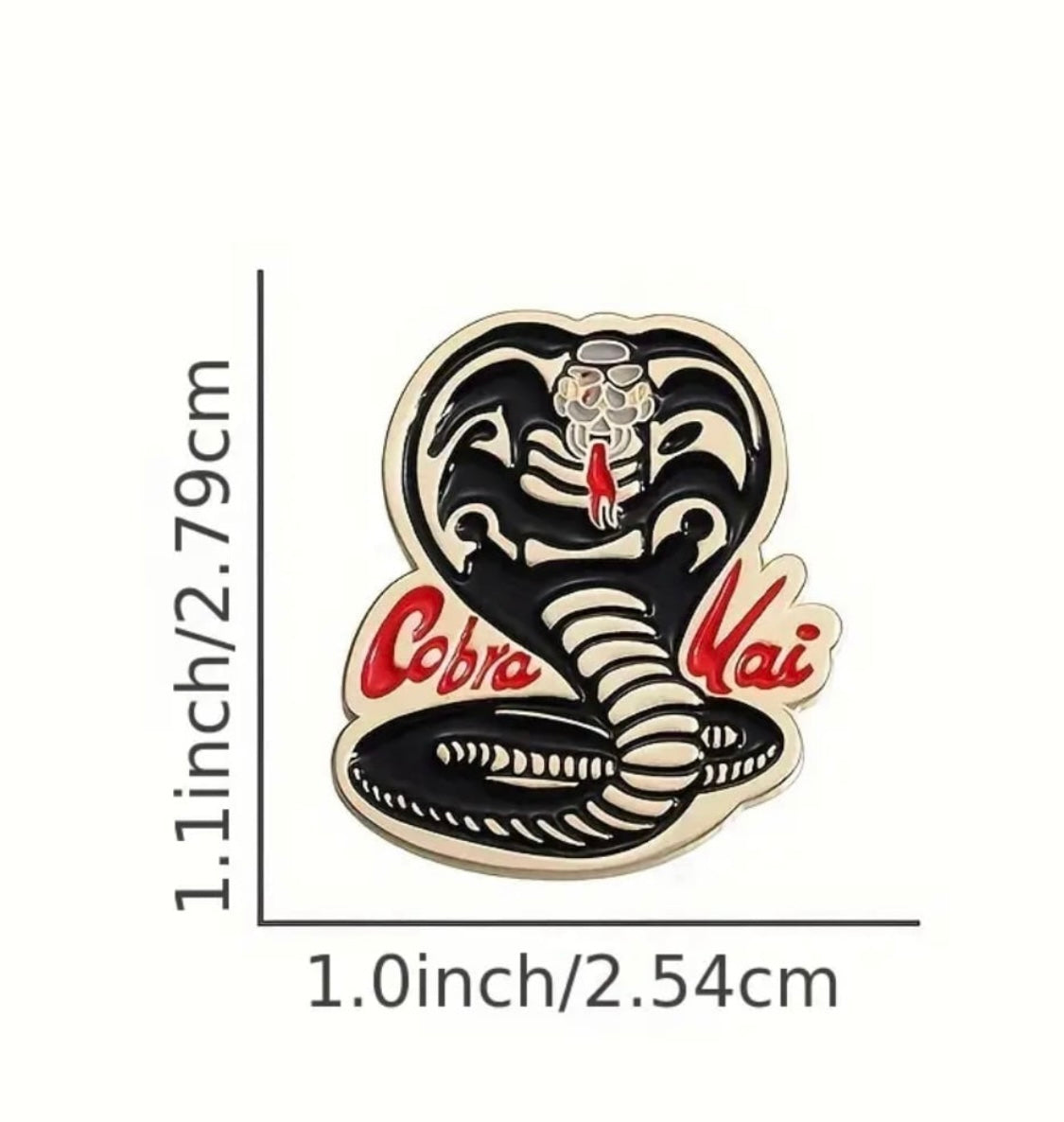 Karate enamel pins (cobra Kai, Miyagi-Do)