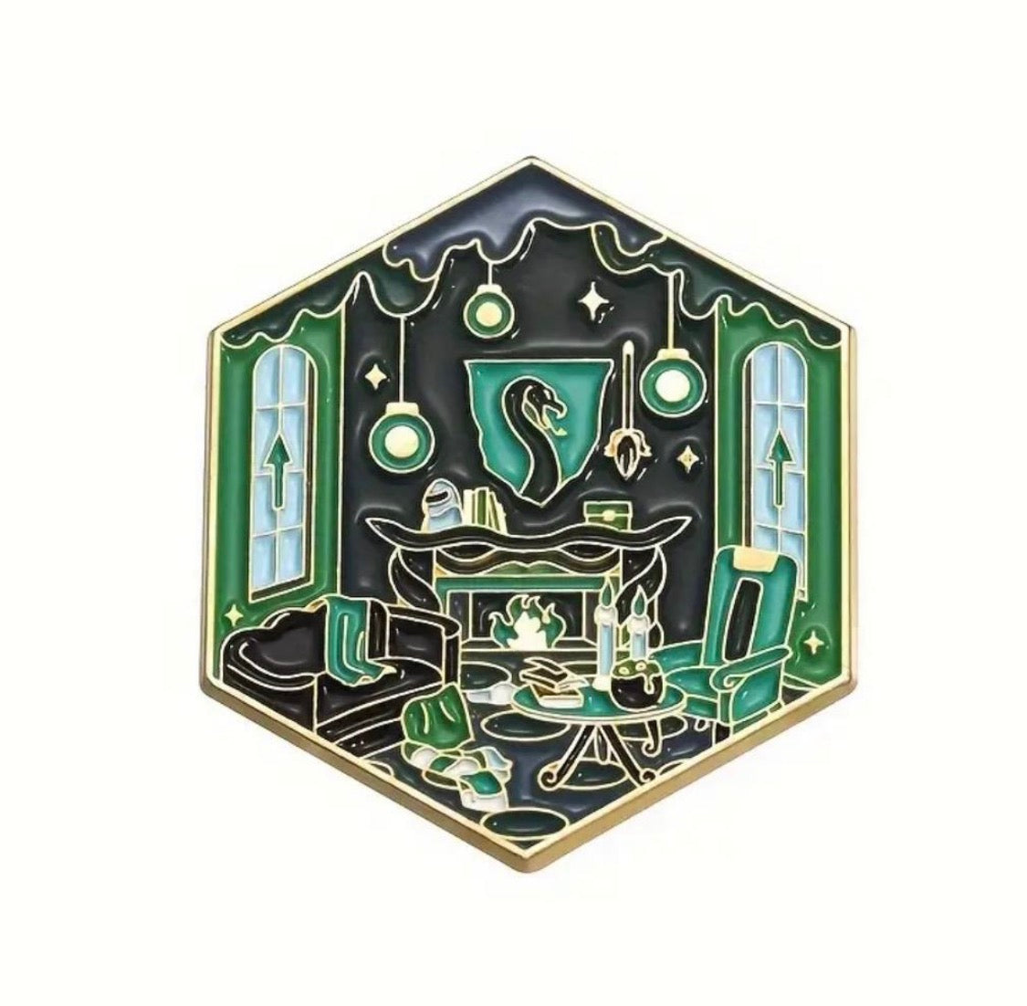 Hogwarts School of Witchcraft and Wizardry Enamel Pins -