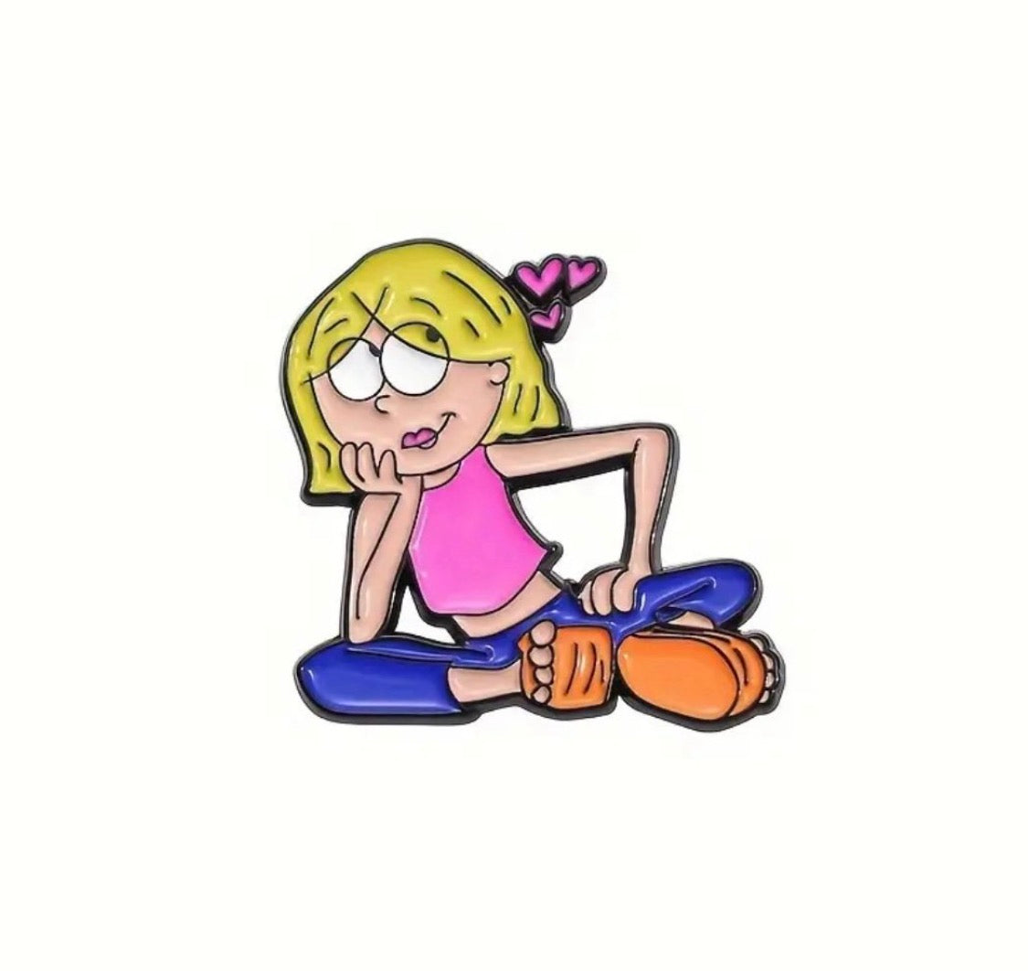 Lizzie McGuire enamel pin