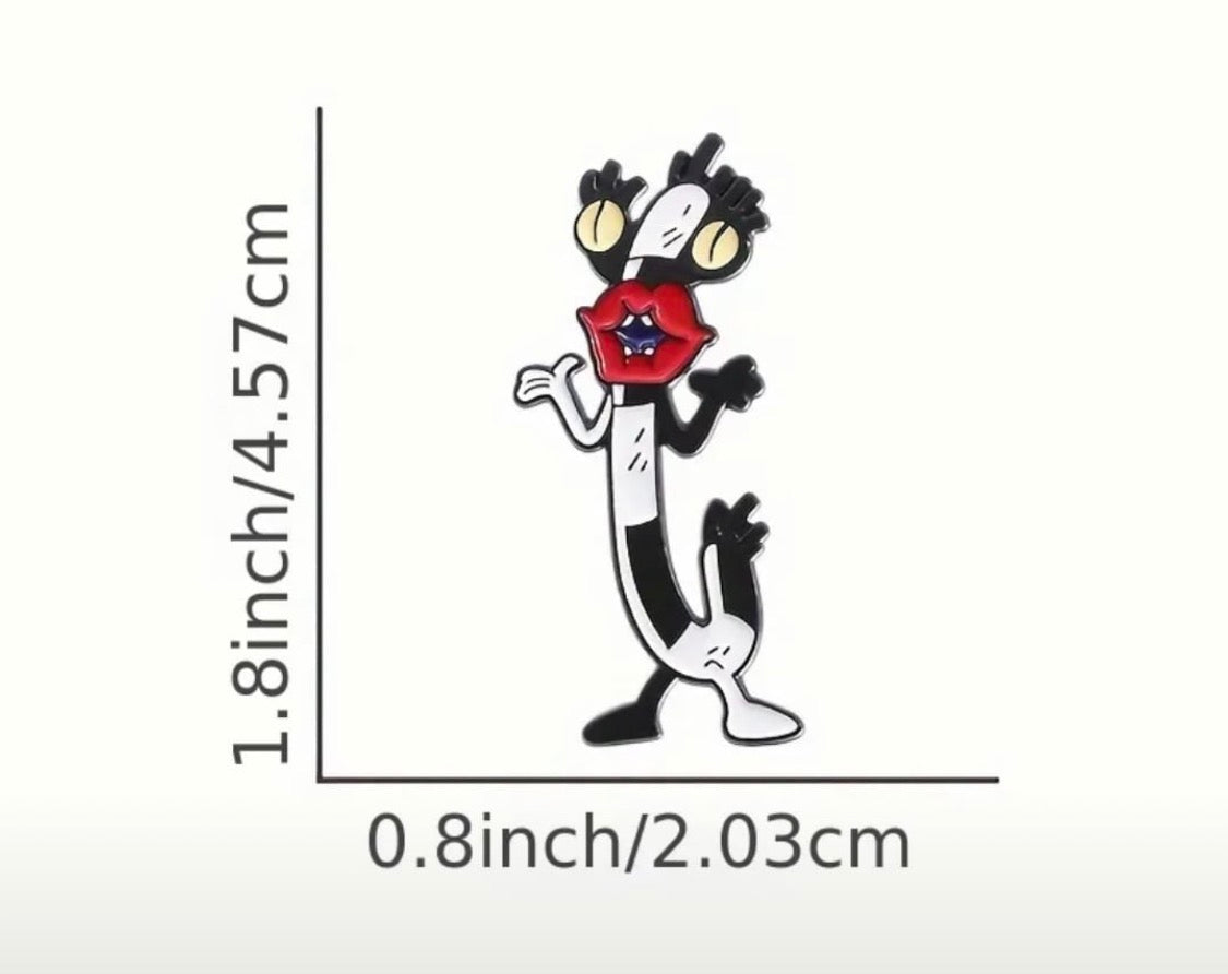 Oblina from Aaah real monsters enamel pin