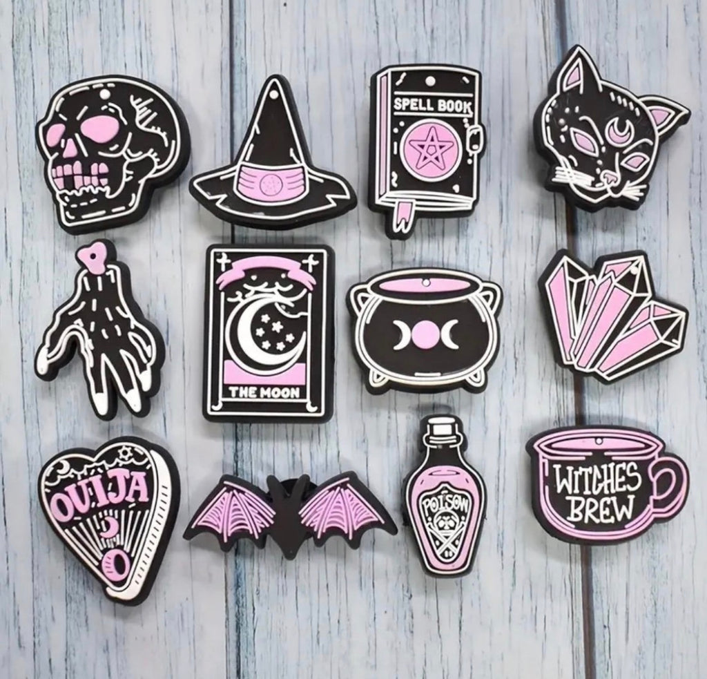 Witchy & Halloween shoe charms