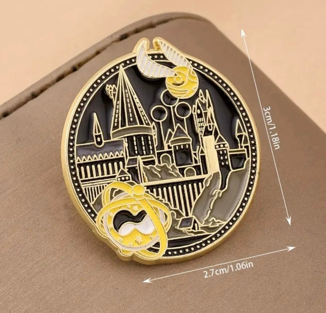 Wizard Harry P. Enamel pins