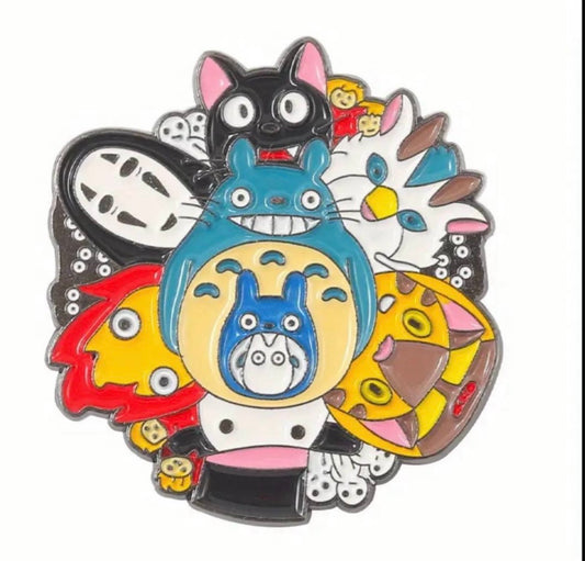 Anime enamel pin