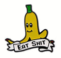 Funny banana enamel pin