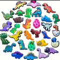 10 piece dinosaur shoe charms