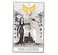 The Lovers tarot enamel pin