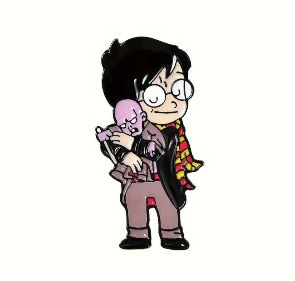 Wizard Harry P. Enamel pins
