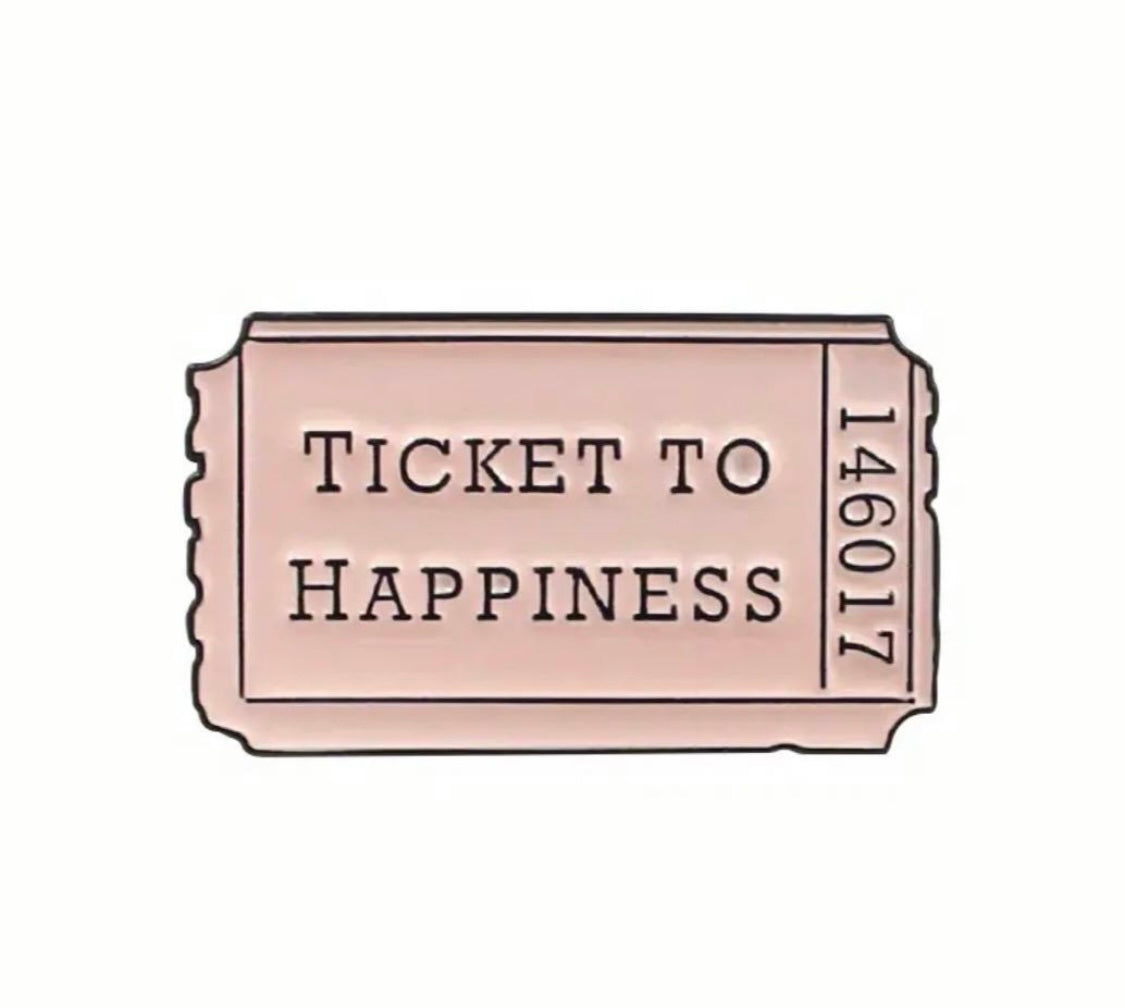 Ticket to Hell, REDRUM enamel pins