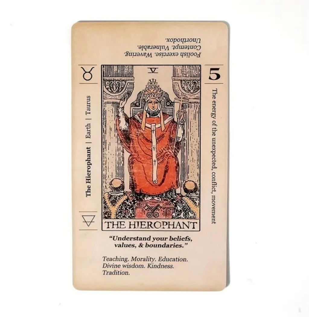 Meaning tarot 78 piece deck