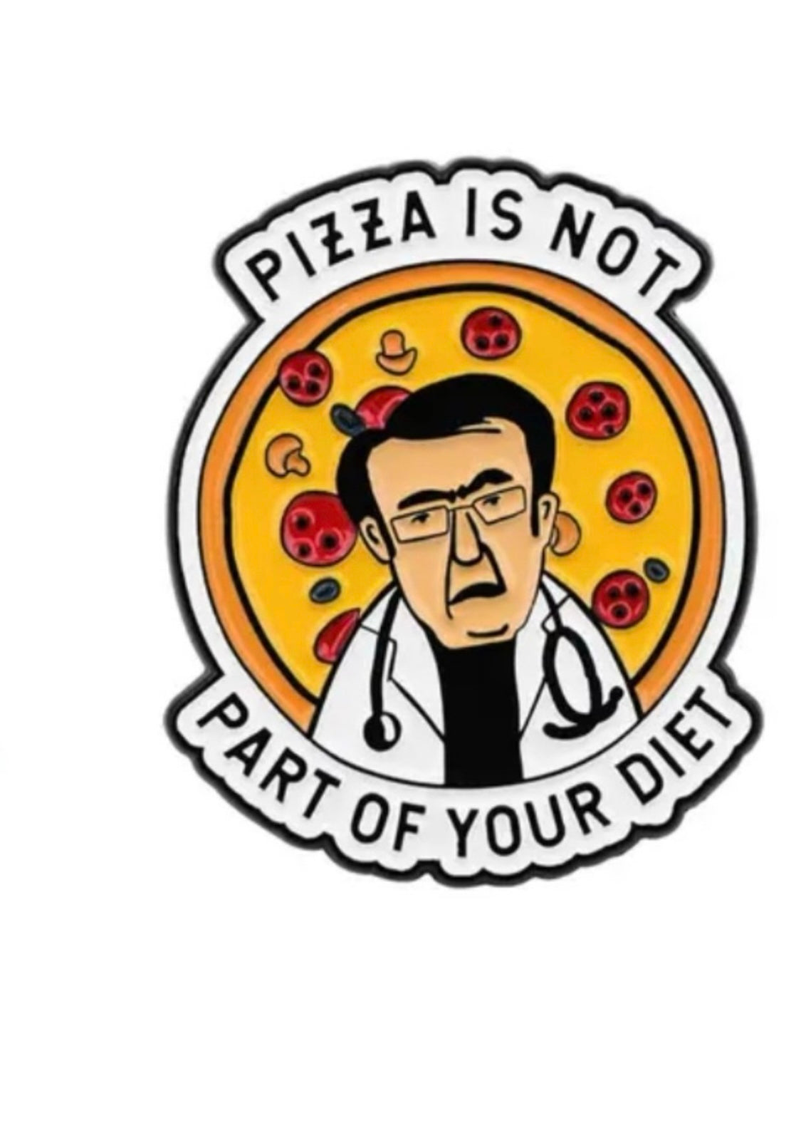 Dr. Now Funny Enamel Pins