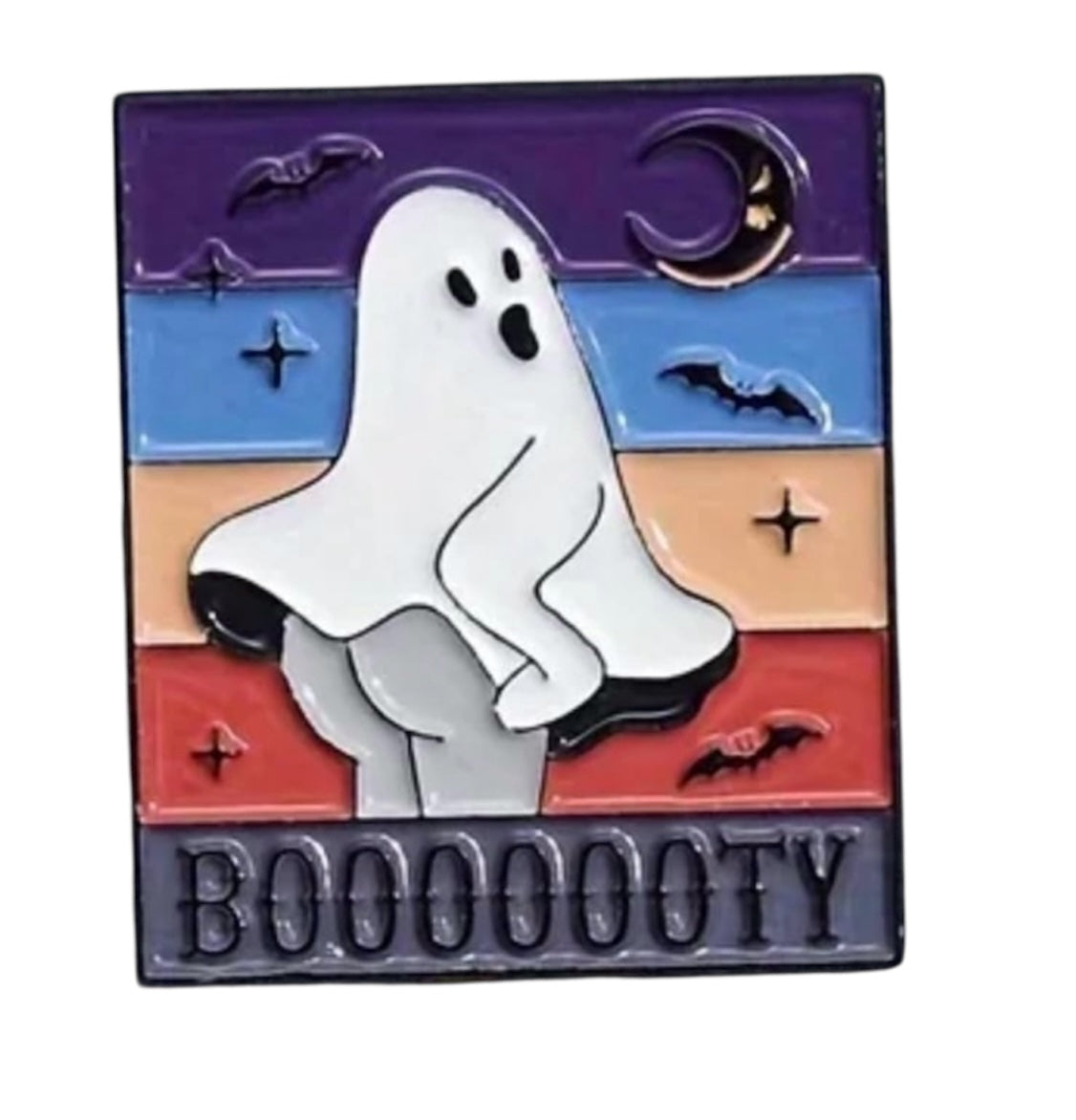 Spooky & Funny Ghost enamel pins